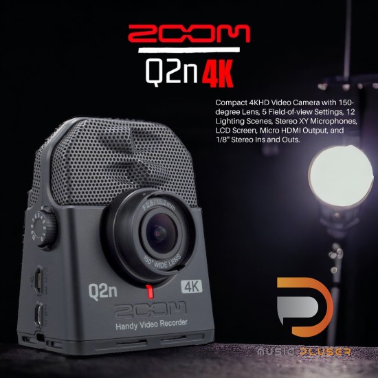 zoom Q2n-4K ZOOM Q2n-4K + BCQ-2n(バッテリーケース)セット 4Kカメラ